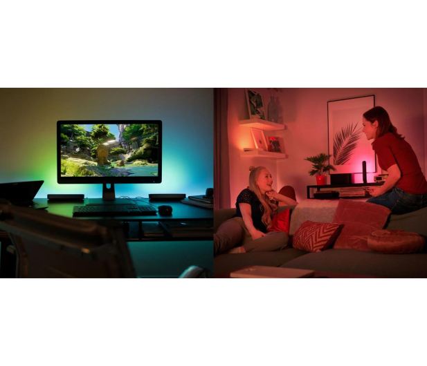 Philips Hue White and color ambiance Lampa Play (biała) x2 8718696170793 - 534977 - zdjęcie 9